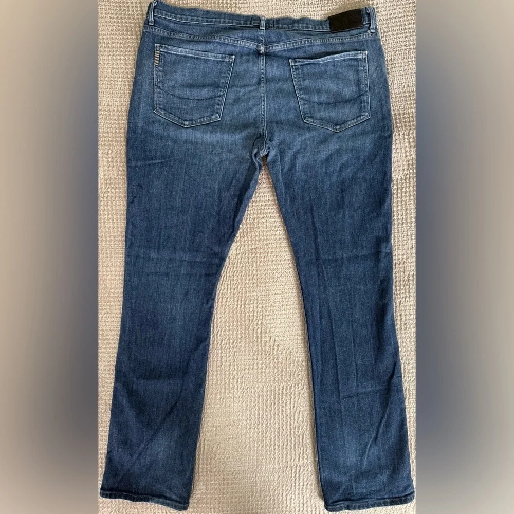 PAIGE Federal Slim Fit Jeans 👖 Men’s 40x31 Blue Stretch Denim Made in USA 🇺🇸